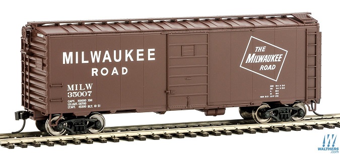 Walthers Mainline 910-40168 HO S... 40' USRA Wood Boxcar Union Pacific 72904 