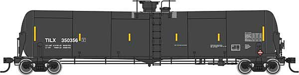55' Trinity Modified 30,145-Gallon Tank
Car - Ready to Run - Trinity Industries Leasing (black, white, yellow)