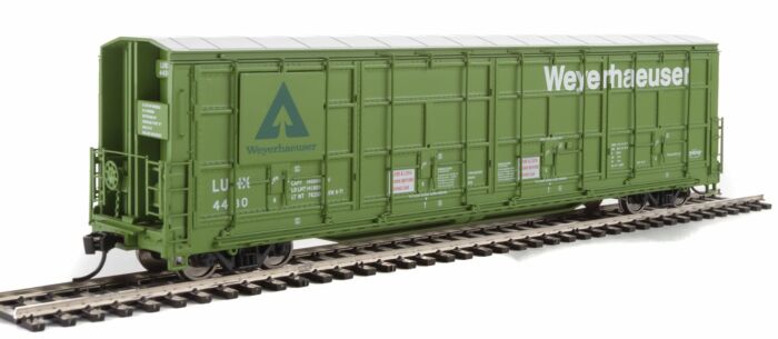 56' Thrall All-Door Boxcar - Weyerhaeuser