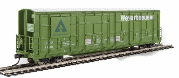 56' Thrall All-Door Boxcar - Weyerhaeuser