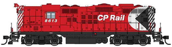 EMD GP7 - LokSound Select Sound and
DCC -- CP Rail (Action Red, white, black; Multimark Logo)