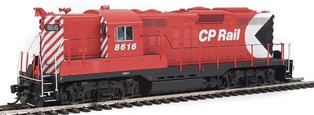 EMD GP7 - LokSound Select Sound and
DCC -- CP Rail (Action Red, white, black; Multimark Logo)