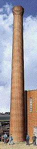  One-Piece Brick Smokestack - Assembled 