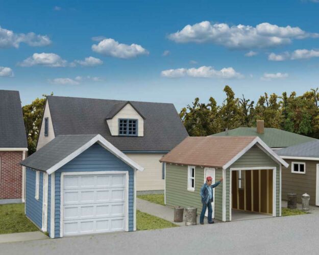  Single Car Garage 2-Pack - Kit